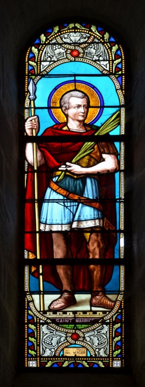 아가우눔의 성 마우리시오_photo by JLPC_in the church of Saint-Denis in Montmoreau-Saint-Cybard_France.jpg